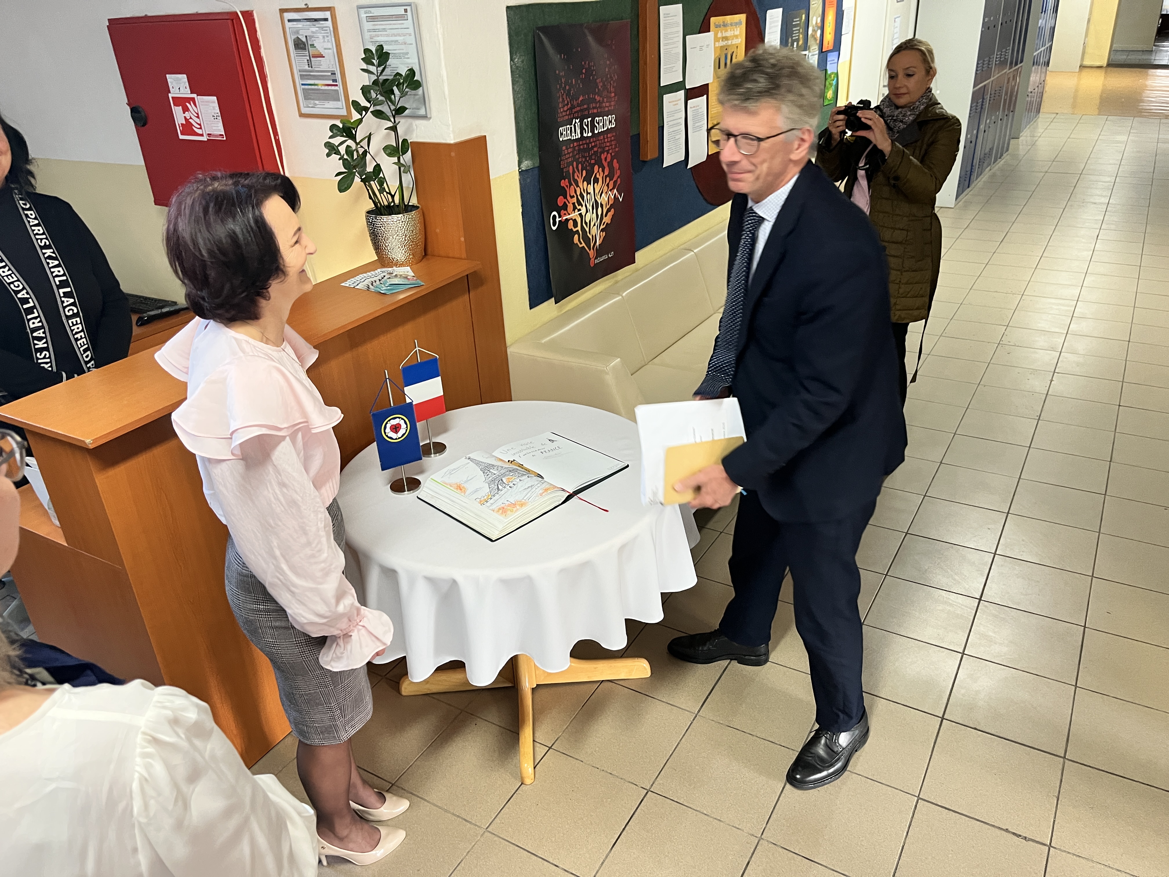 Návšteva francúzskeho veľvyslanca otvorila nové možnosti spolupráce