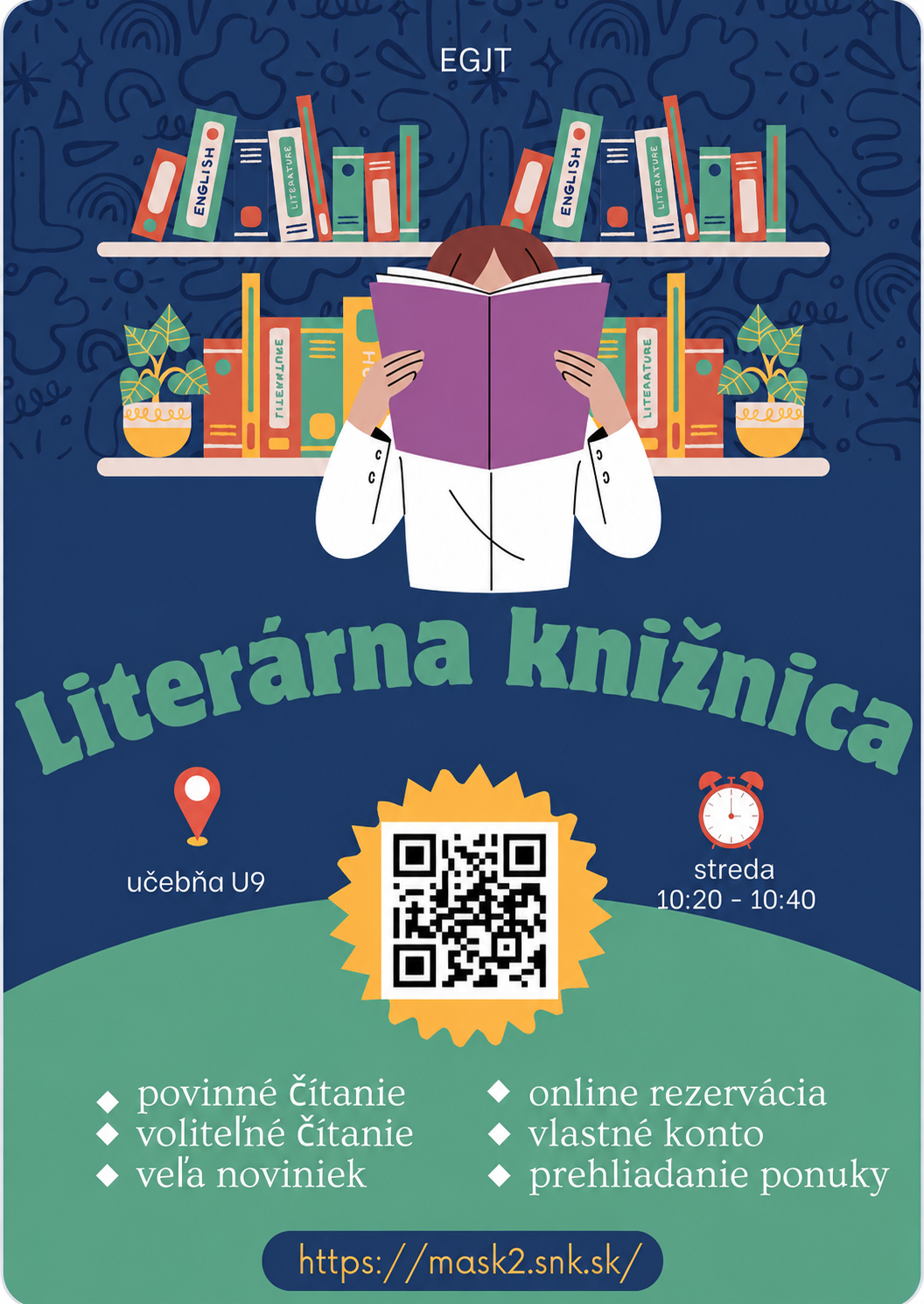 Plagát knižnice